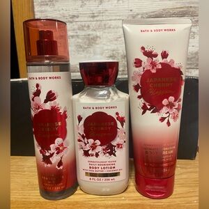 Japanese Cherry Blossom bath and body works